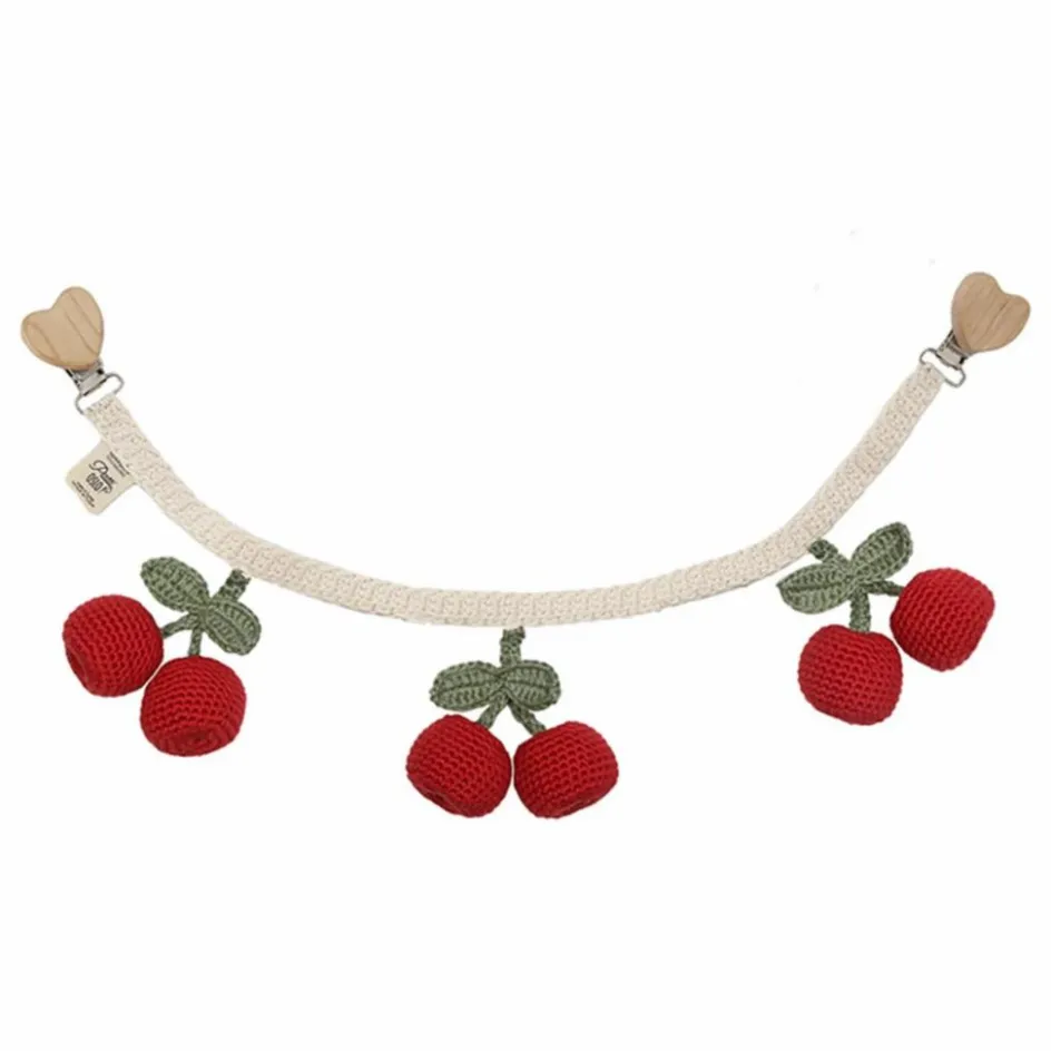 Clearance Patti Oslo Chaîne pour poussette Cerise | Rouge