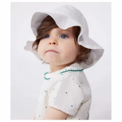 Outlet Petit Bateau Chapeau Popeline Coton Bio | Blanc
