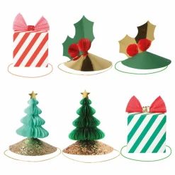 Enfant Meri Meri Décoration De Fête*Chapeaux festifs Noël - Set de 6