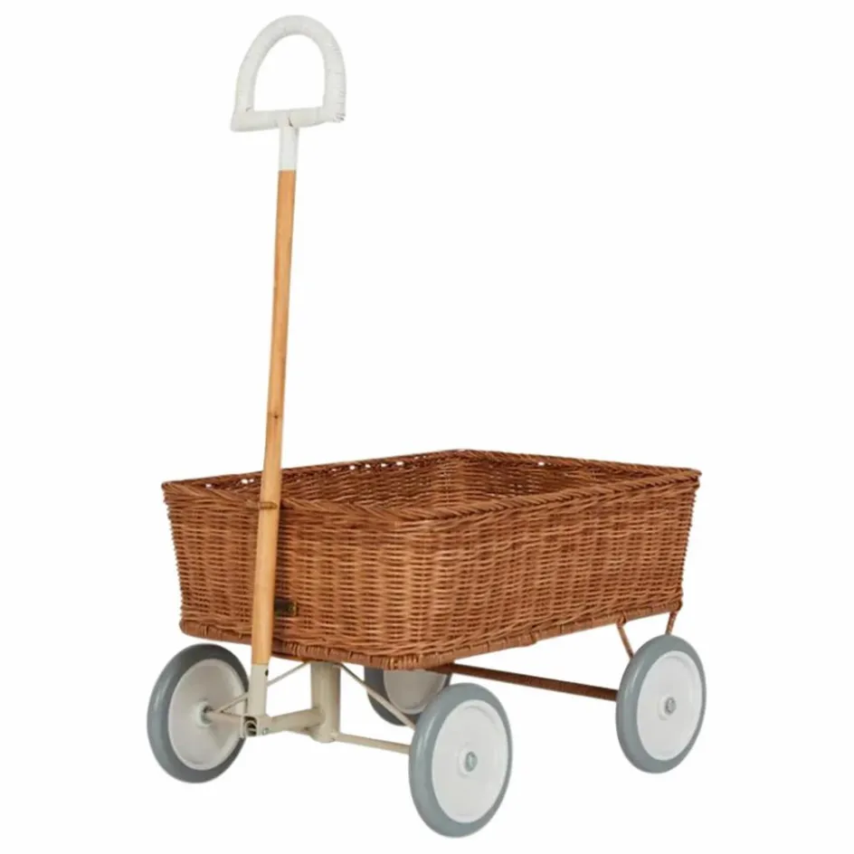 Olli Ella Chariot en rotin|Enfant Rangements|Patères, Paniers Enfant