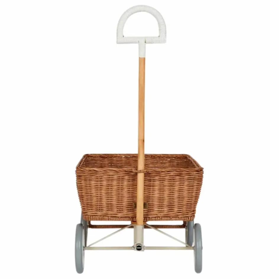 Olli Ella Chariot en rotin|Enfant Rangements|Patères, Paniers Enfant
