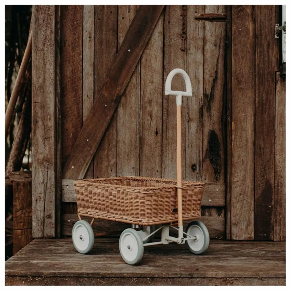 Olli Ella Chariot en rotin|Enfant Rangements|Patères, Paniers Enfant
