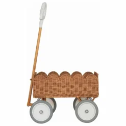 Sale Olli Ella Chariot en rotin Petal Naturel
