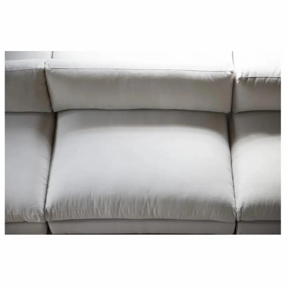 Online Panac Edition Chauffeuse 2 places Bellechasse en velours brut - 120 cm | Bleu marine