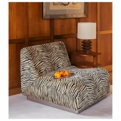 The Socialite Family Canapés, Fauteuils*Chauffeuse modulable Rotondo en velours |
