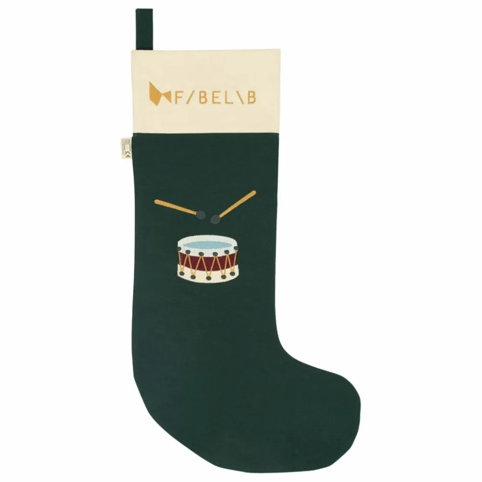 Fabelab Chaussette de Noël Tambour ||Enfant Décoration De Fête