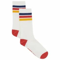 Sale CHAUSSETTES CLASSIC STRIPES WHITE | Enfant Nuit, Sous-Vêtements