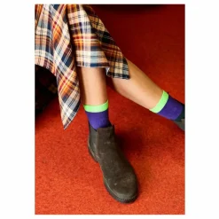 Femme a.p Lingerie, Chaussettes*Chaussettes Côtelées Rayées |