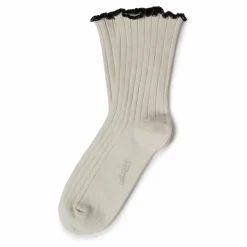 Sale Collégien Chaussettes Delphine | Blanc cassé