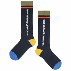 Bobo Choses Chaussettes Hautes Bobo Coton Bio | Bleu nuit