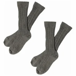 Hot FUB Chaussettes Hautes Laine | Beige foncé