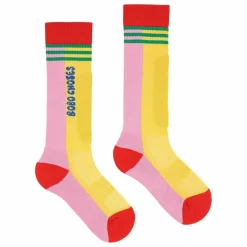 Enfant Bobo Choses Nuit, Sous-Vêtements|Pyjamas, Sous-Vêtements*Chaussettes Hautes Rayées Coton Bio |