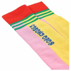 Enfant Bobo Choses Nuit, Sous-Vêtements|Pyjamas, Sous-Vêtements*Chaussettes Hautes Rayées Coton Bio |