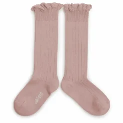Sale Collégien Chaussettes Joséphine | Vieux Rose