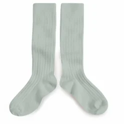 Outlet Collégien Chaussettes La Haute | Vert d'eau