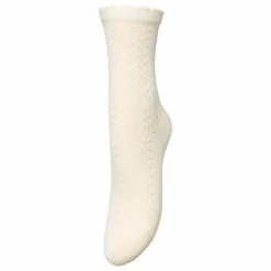 Outlet Becksöndergaard Chaussettes Leofa Cotta | Ecru