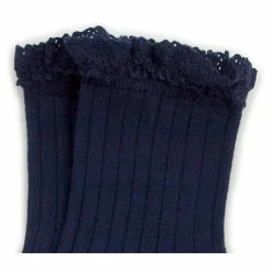 Sale Collégien Chaussettes Lili | Bleu nuit