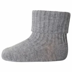 Sale Mp Denmark Chaussettes Rib en coton | Gris