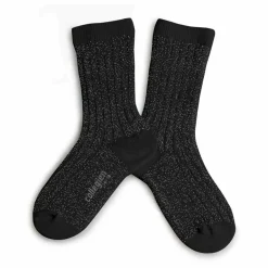 Hot Collégien Chaussettes Victoire | Noir