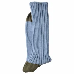 Clearance La cerise sur le gâteau Chaussettes Yvette | Bleu ciel