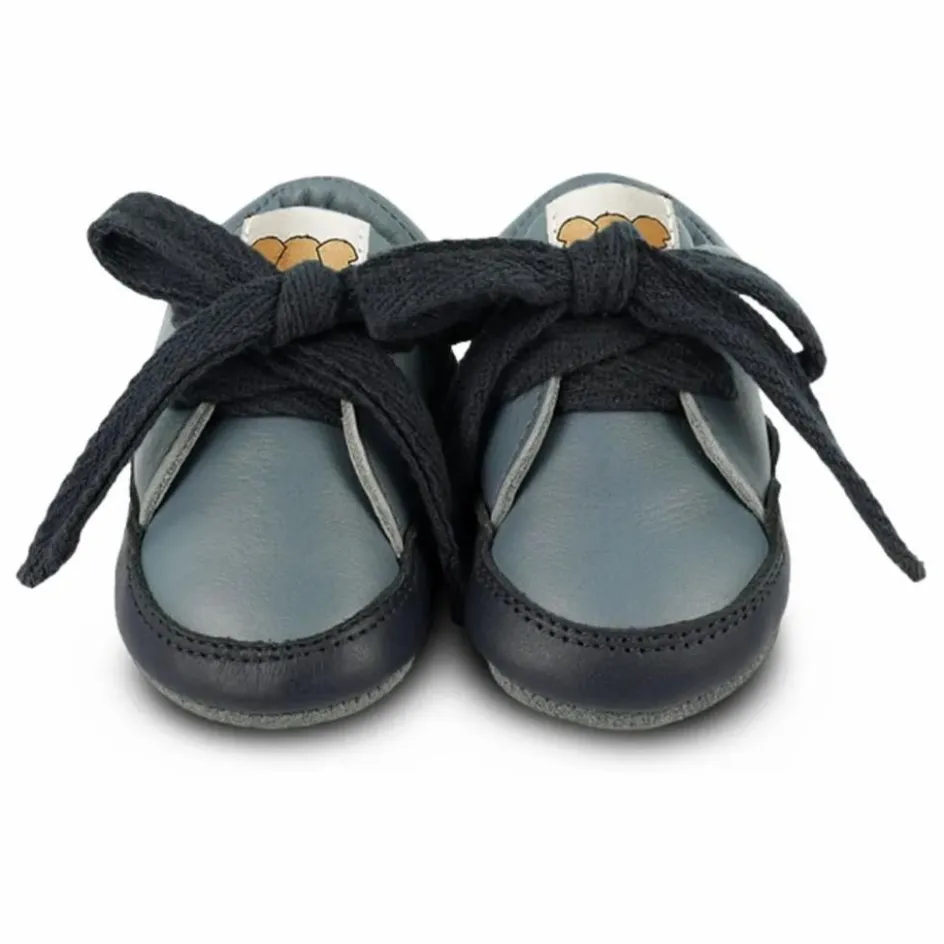 Sale Donsje Chaussons Duuk | Bleu gris