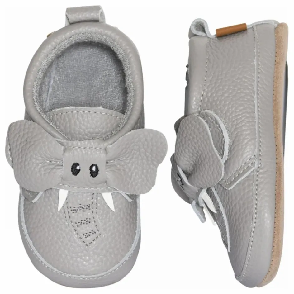 Melton Chaussons Elephants Cuir || Chaussons