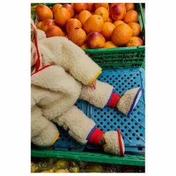 Outlet BINIBAMBA Chaussons en laine mérinos - x Bobo Choses Multicolore