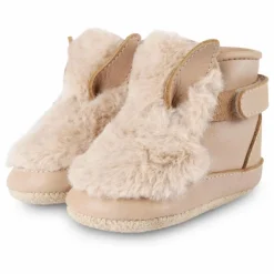 Outlet Donsje Chaussons Fourrés Richy Lapin | Beige