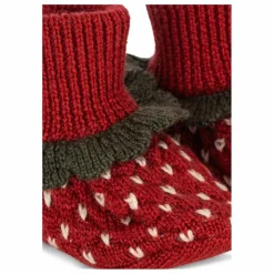 Chaussons Fraises Laine Mérinos | Chaussons