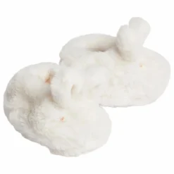 Clearance Bonpoint Chaussons Lapin Exclusif Fibres Recyclées | Blanc