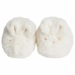 Clearance Bonpoint Chaussons Lapin Exclusif Fibres Recyclées | Blanc