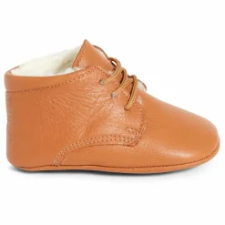 Best Poppée Chaussons Mini First Fourrés | Camel