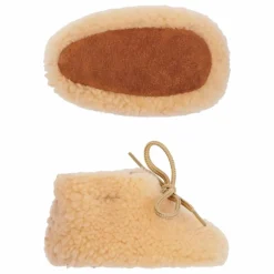 New ILDA'S sheep Chaussons Peau Lainée Mérinos - Collection Bébé | Beige