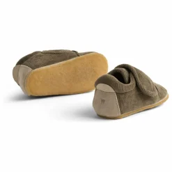 Outlet Wheat Chaussons Sasha Velours Côtelé | Marron