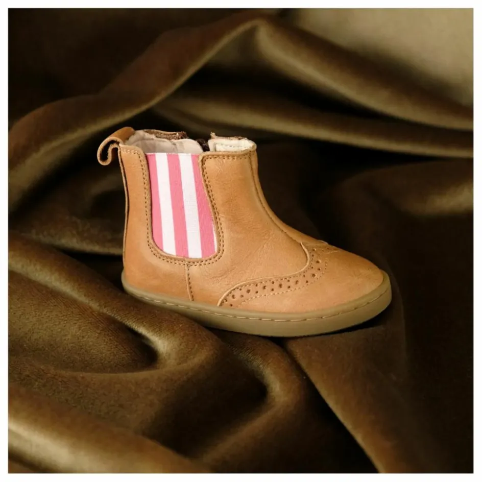 Hot Lazare Chaussures Premiers Pas Axelle | Rose