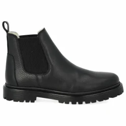 Clearance Angulus Chelsea Boots Fourrées | Noir