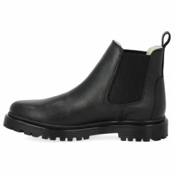 Clearance Angulus Chelsea Boots Fourrées | Noir