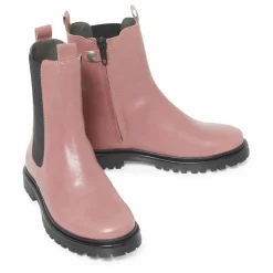 Outlet Angulus Chelsea Boots Montantes Semelles Funky | Rose