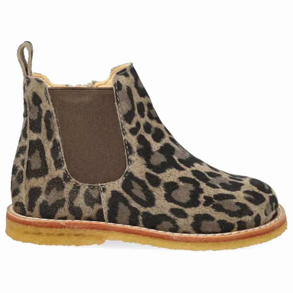 Enfant Angulus Boots, Bottes|Boots, Bottes*Chelsea Boots Zip Léopard |