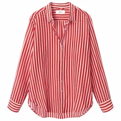 Femme Xirena Blouses, Chemises*Chemise Beau Rayures Coton et Soie |