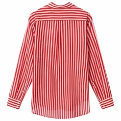 Femme Xirena Blouses, Chemises*Chemise Beau Rayures Coton et Soie |