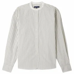 Femme Soeur Blouses, Chemises*Chemise Bermudes Rayée Coton Bio |
