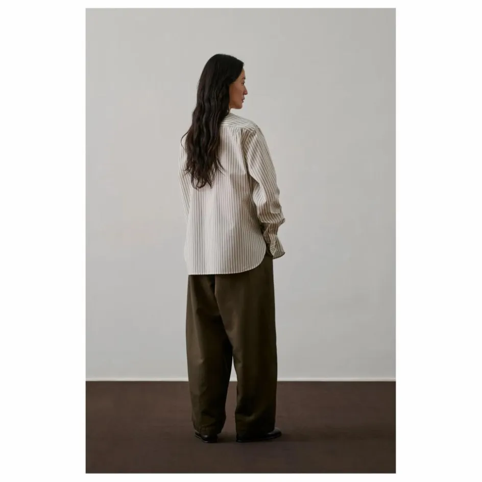 Femme Soeur Blouses, Chemises*Chemise Bermudes Rayée Coton Bio |