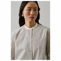 Femme Soeur Blouses, Chemises*Chemise Bermudes Rayée Coton Bio |