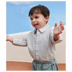 Petit Bateau Chemise Bertrand Coton Bio || T-Shirts, Chemises