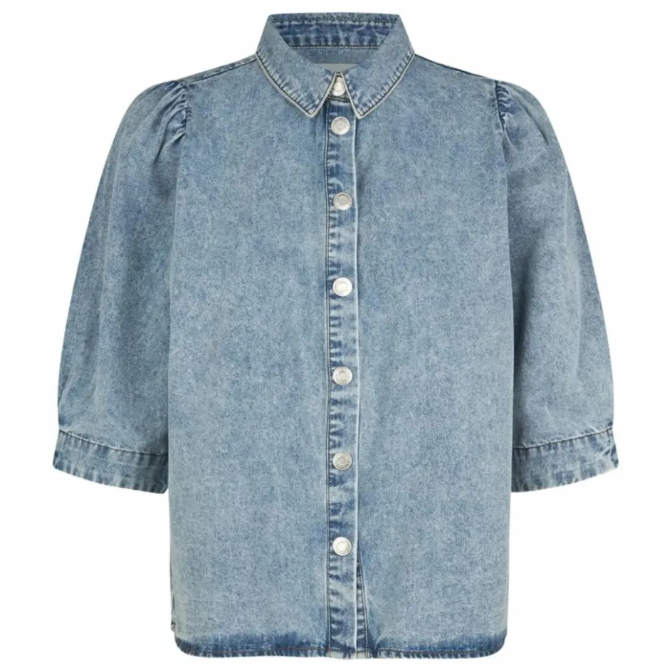 Lollys Laundry Chemise Bono Denim ||Femme Blouses, Chemises