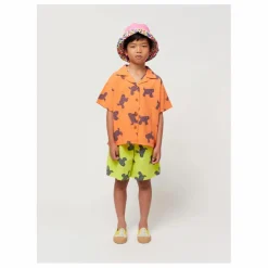 Sale Bobo Choses Chemise Chat | Orange