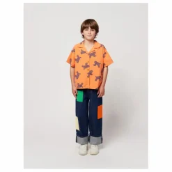 Sale Bobo Choses Chemise Chat | Orange