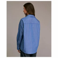 Clearance Diega Chemise Cirilla Rayée | Bleu
