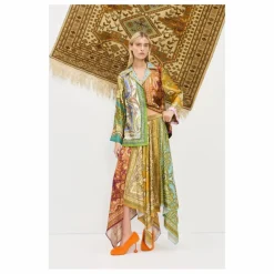 Sale Alémais Chemise Clemenza Soie | Vert